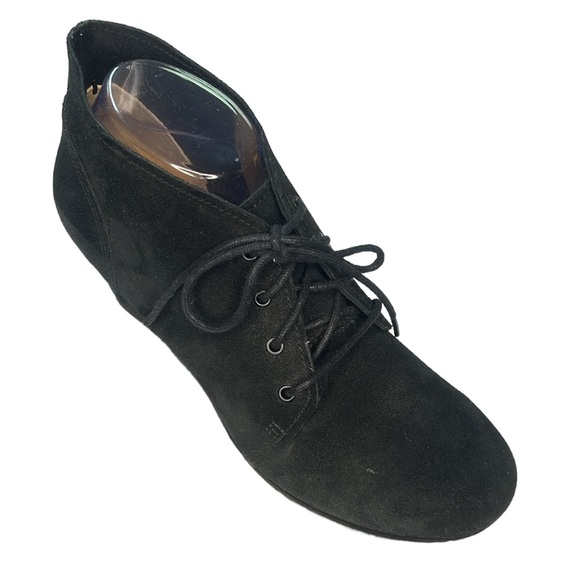 Clarks Originals Suede Wedge Boots - Picture 1 of 8